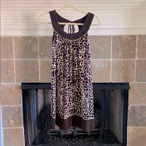 En Focus Studio Animal Print Dress